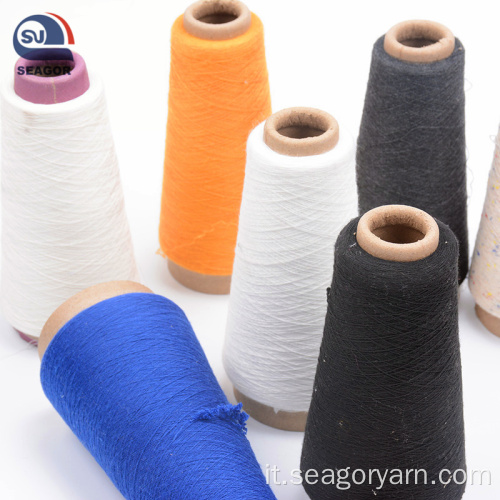 Lana acrilica miscela di filo di lana rifiuti per lana